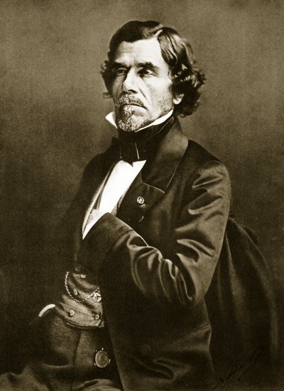 Eugene Delacroix by Nadar